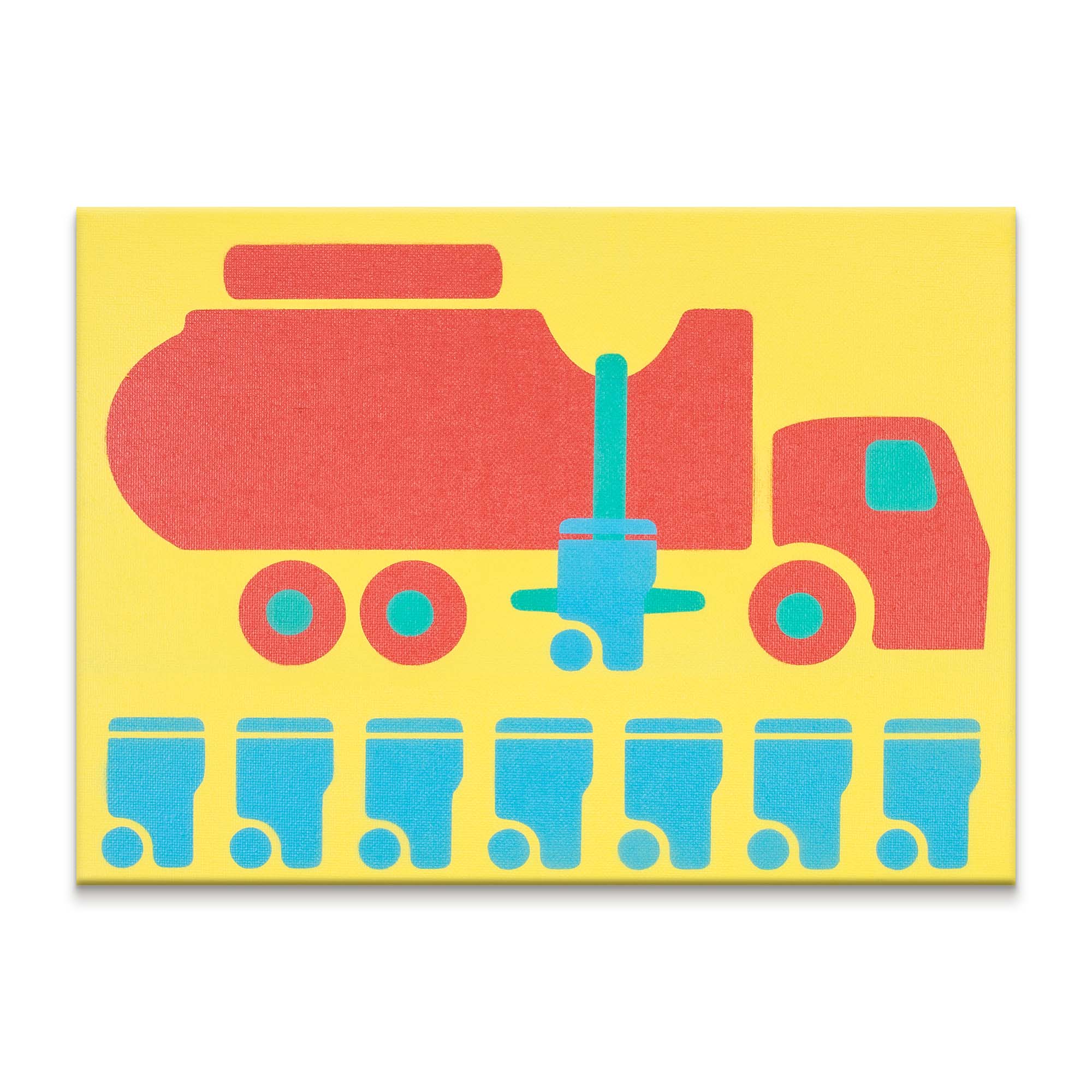 Trash Truck Takes Count